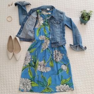 Anthro Moulinette Soeurs floral dress